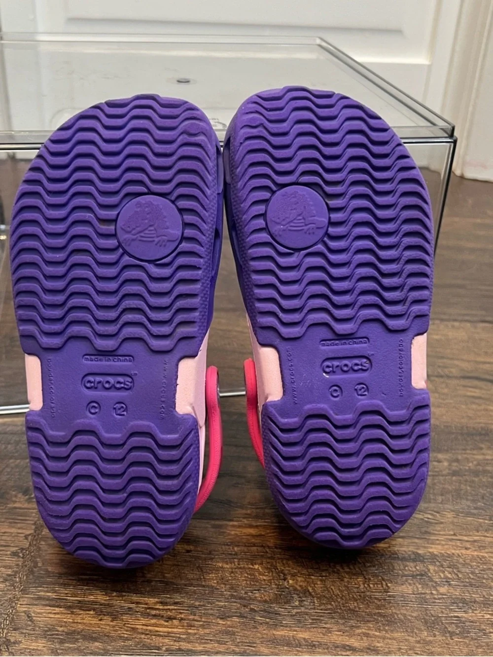 Crocs Kids Electro ll Clog - Purple & Pink Size C12